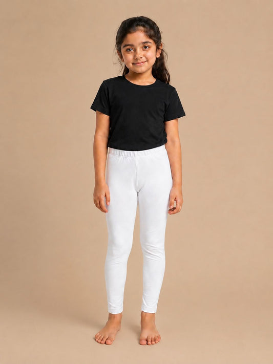 GIRLS TIGHTS (WHITE)