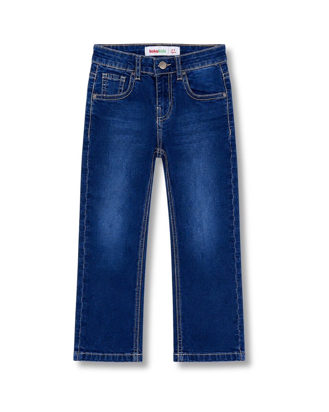 boys straight fit denim (d-blue)
