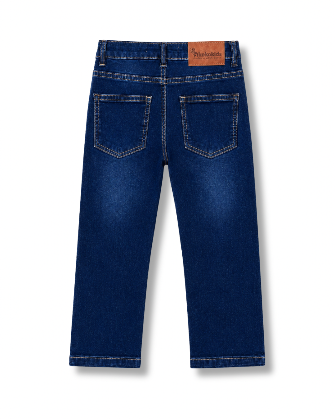 boys straight fit denim (d-blue)