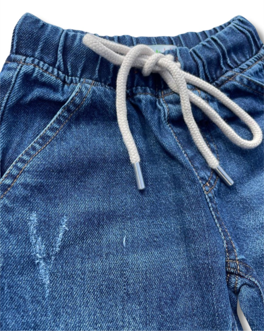 DENIM SHORT (DARK BLUE)