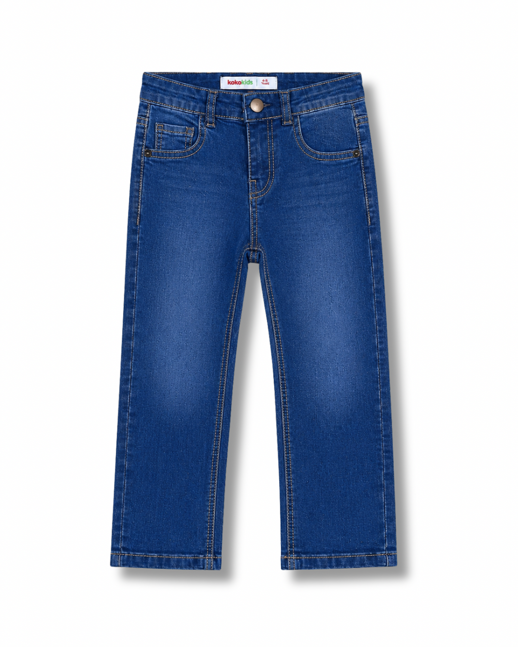 boys straight fit denim (mid-blue)