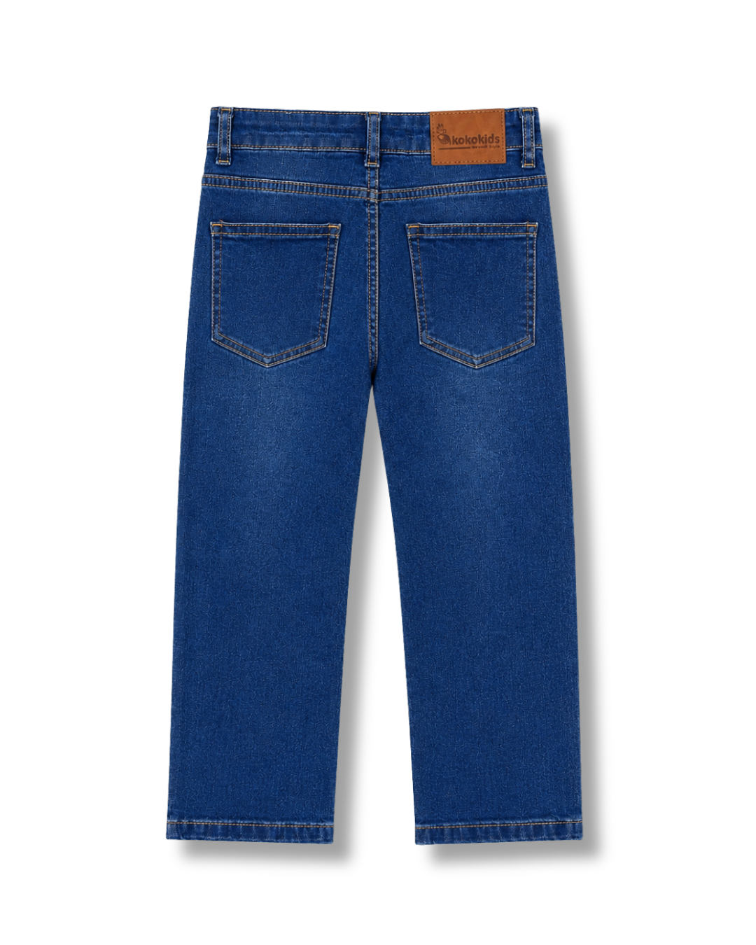 boys straight fit denim (mid-blue)