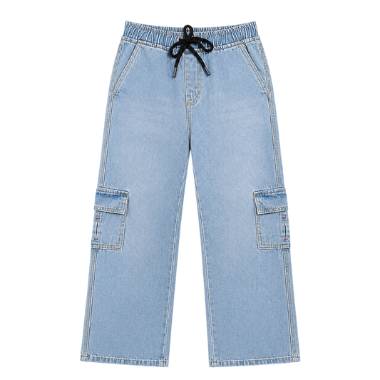 SIX POCKET BAGGY (LIGHT BLUE)