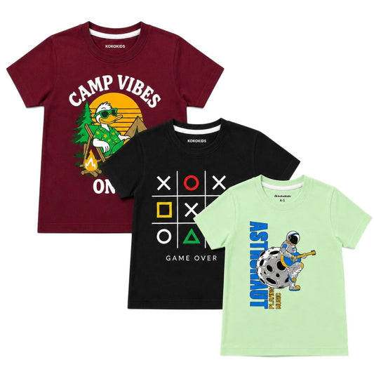 PACK OF 3 T-SHIRTS