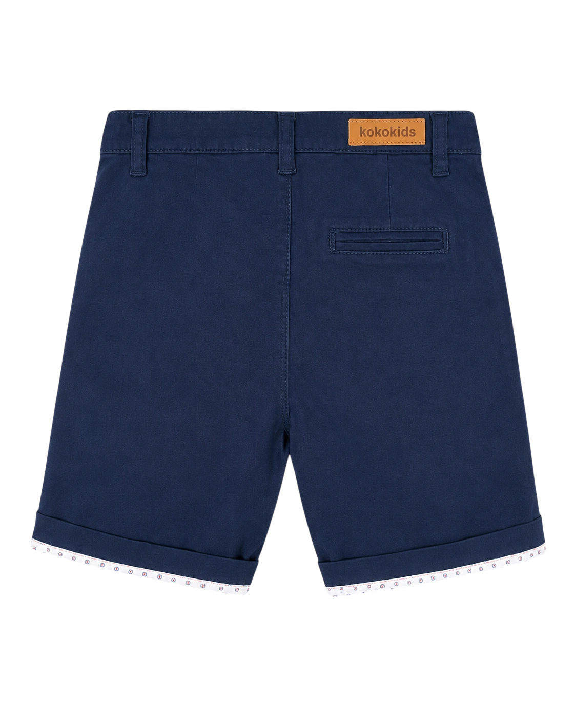COTTON SHORT (NAVY BLUE)
