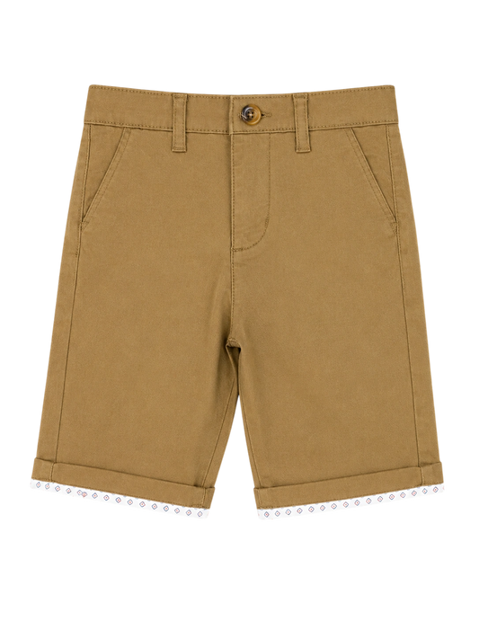 COTTON SHORT (KHAKI)