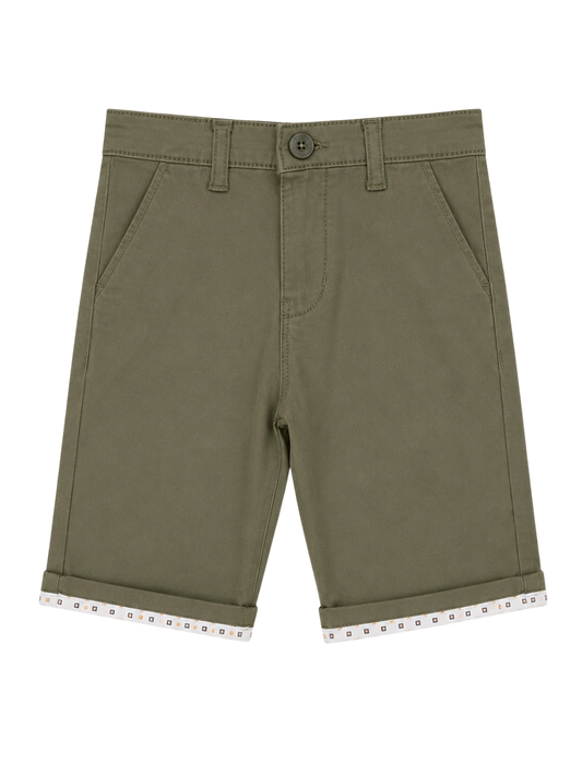 COTTON SHORT  (GREEN)