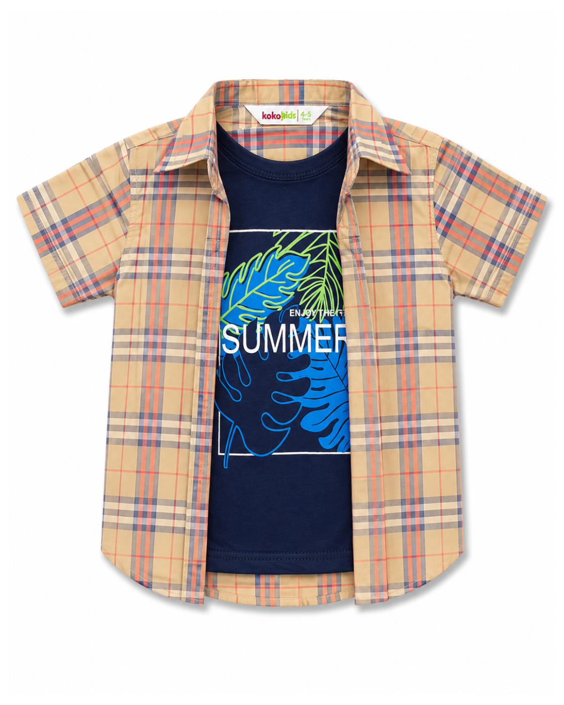KOKO DOUBLE SHIRT CHECK (SKIN)