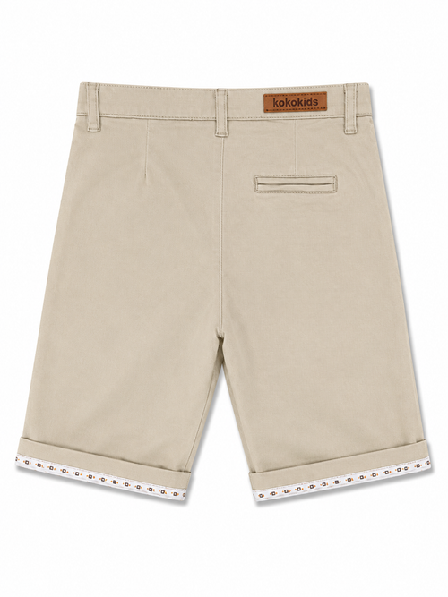 KOKO BASIC CTN SHORTS (BEIGE)