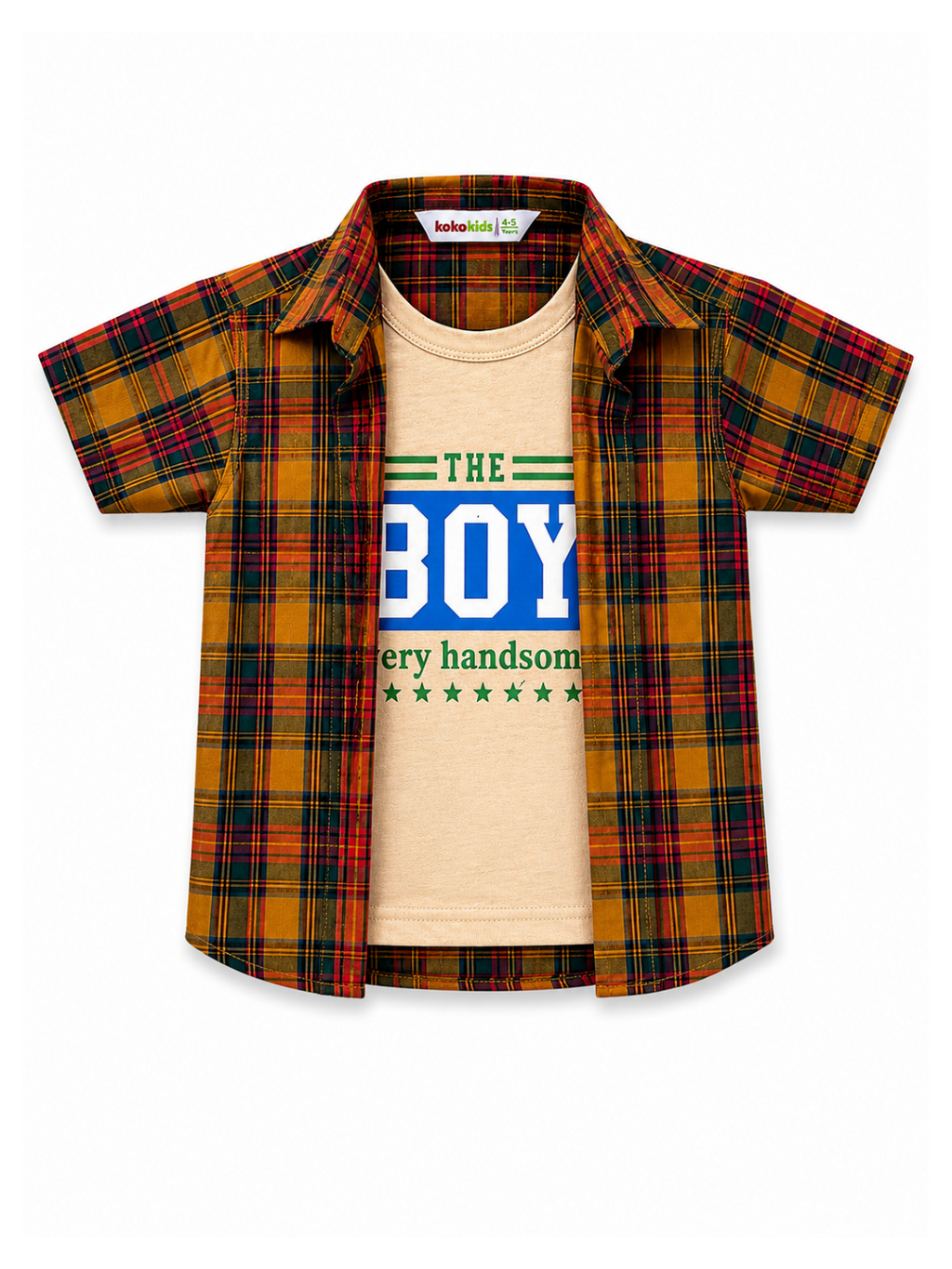 KOKO DOUBLE SHIRT CHECK (MHRUN)