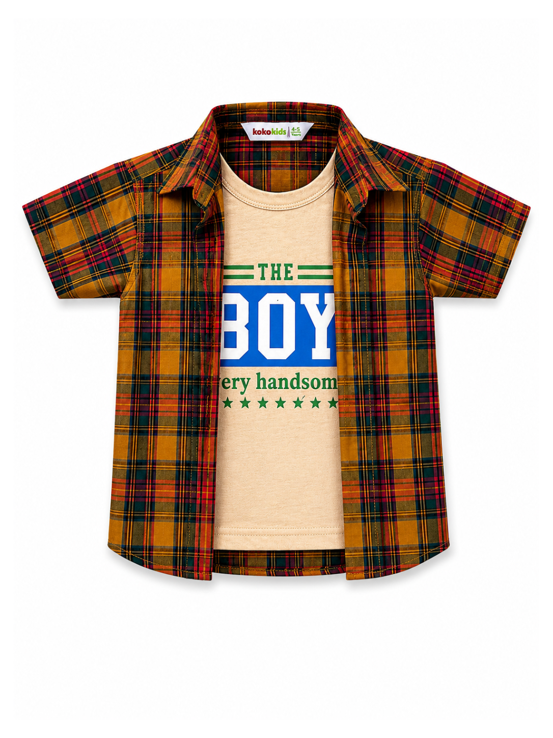 KOKO DOUBLE SHIRT CHECK (MHRUN)