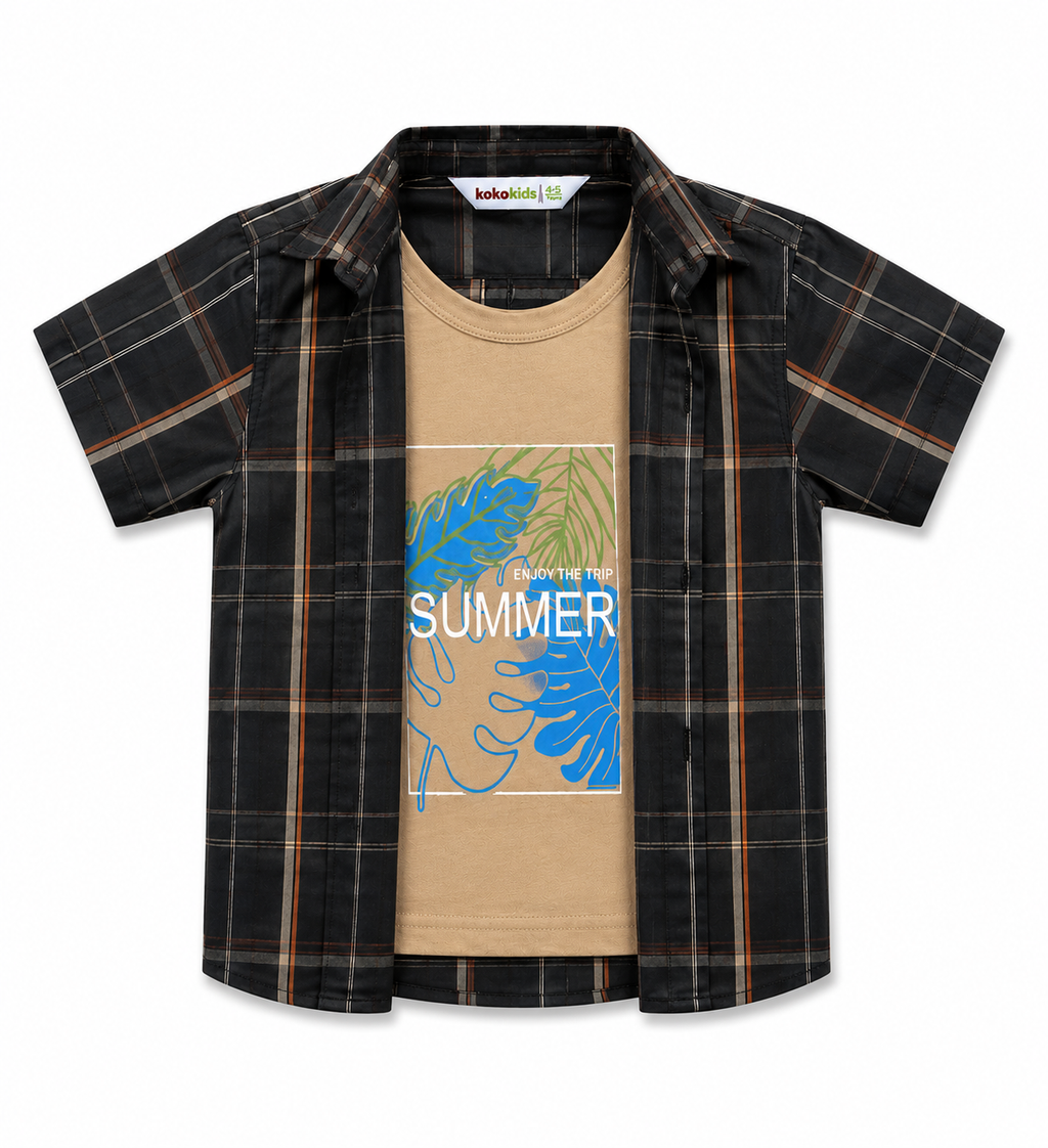 KOKO DOUBLE SHIRT CHECK