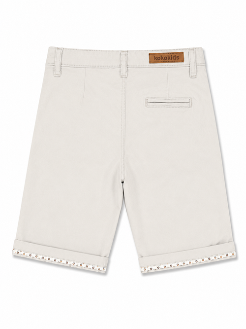 KOKO BASIC CTN SHORTS (OAT-MEAL)