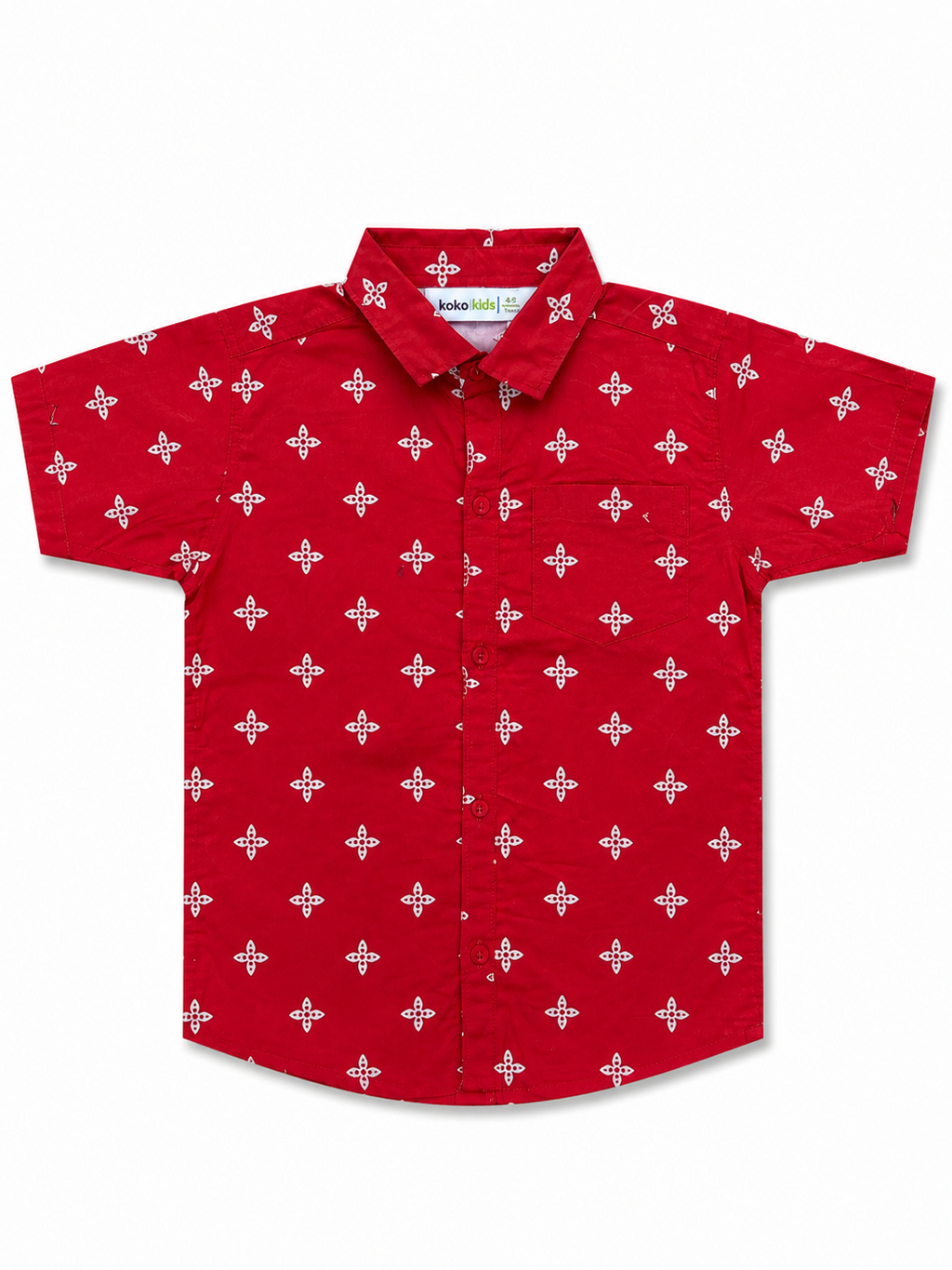 KOKO CTN H-S red C-SHIRT