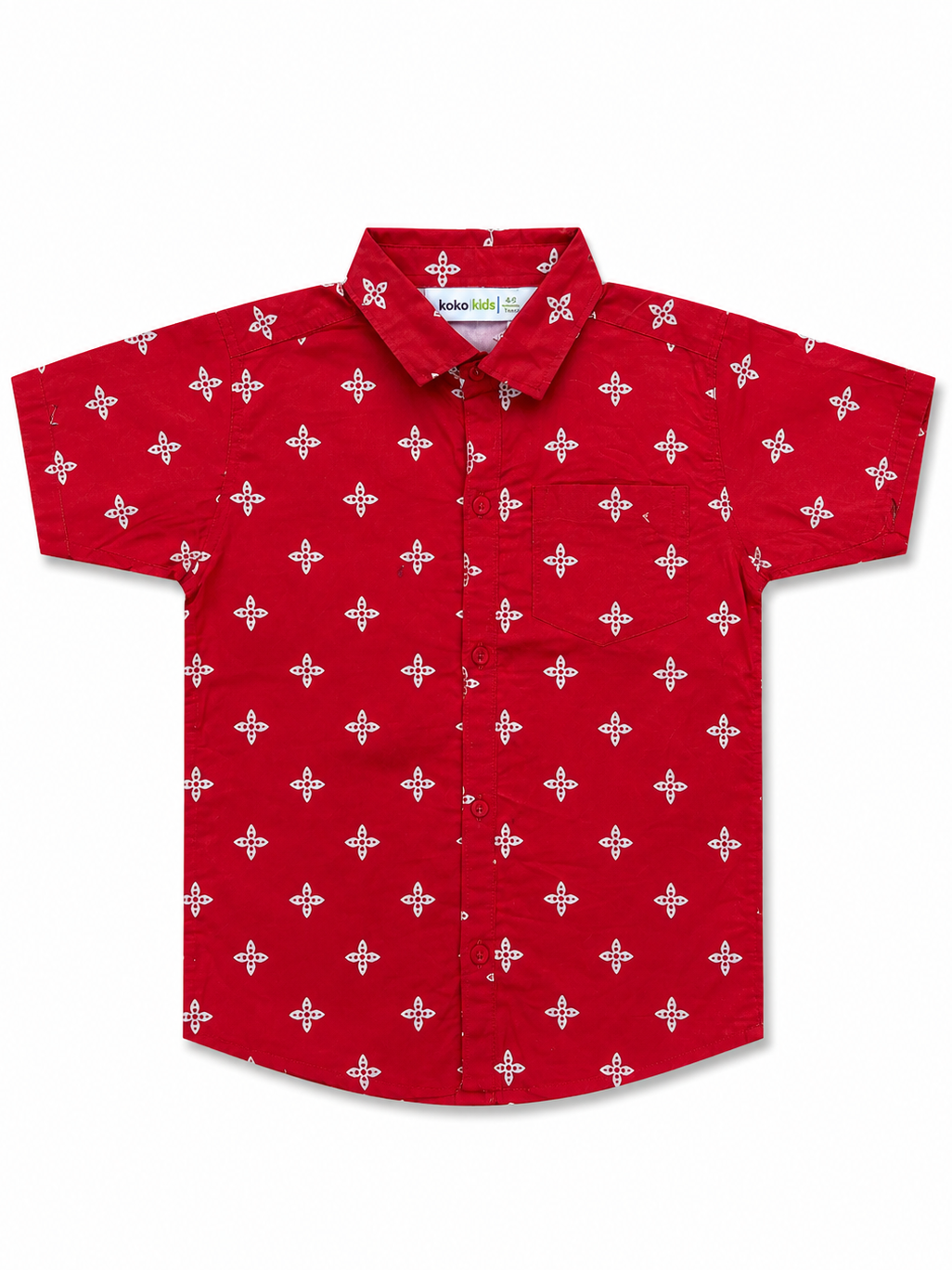KOKO CTN H-S red C-SHIRT