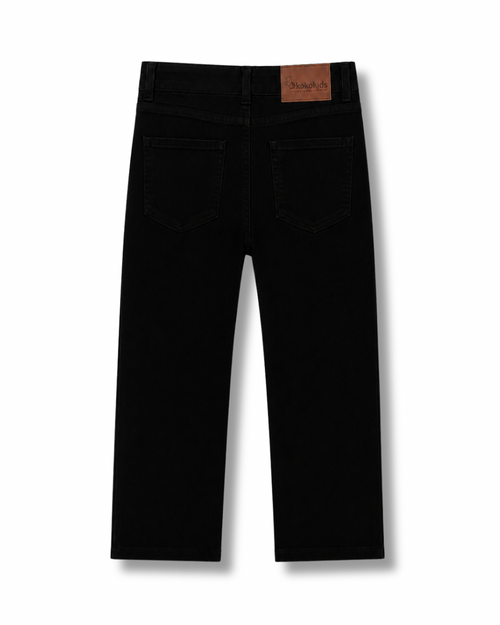 Boys straight fit denim  (black)
