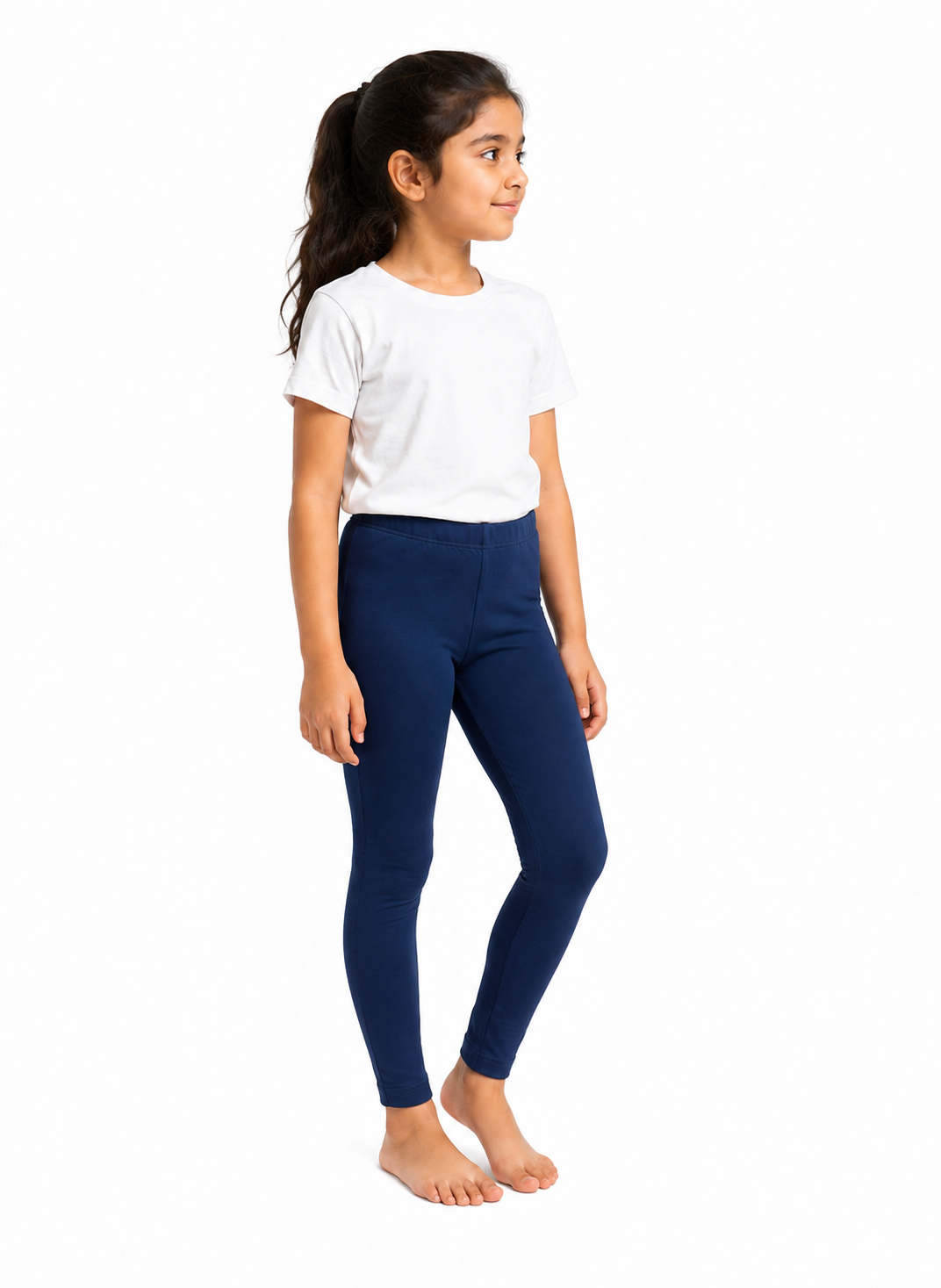 Sum blended blue P-tights