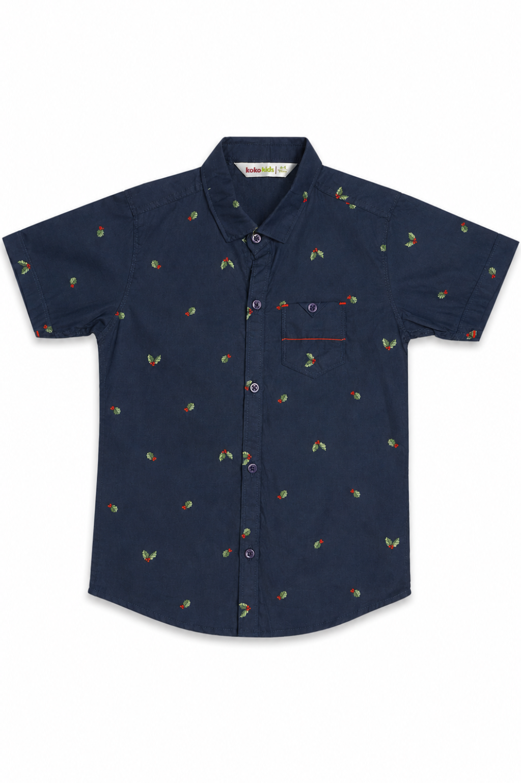 KOKO CTN H-S BLU C-SHIRT