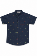 KOKO CTN H-S BLU C-SHIRT