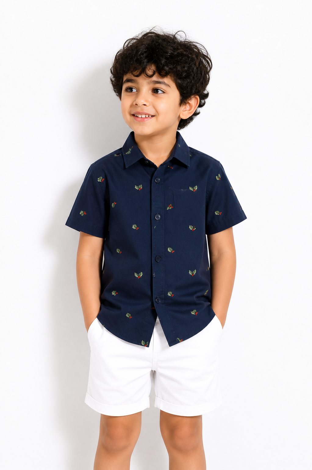 KOKO CTN H-S BLU C-SHIRT