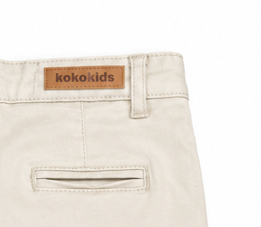 Koko cotton pent (BEIGE)