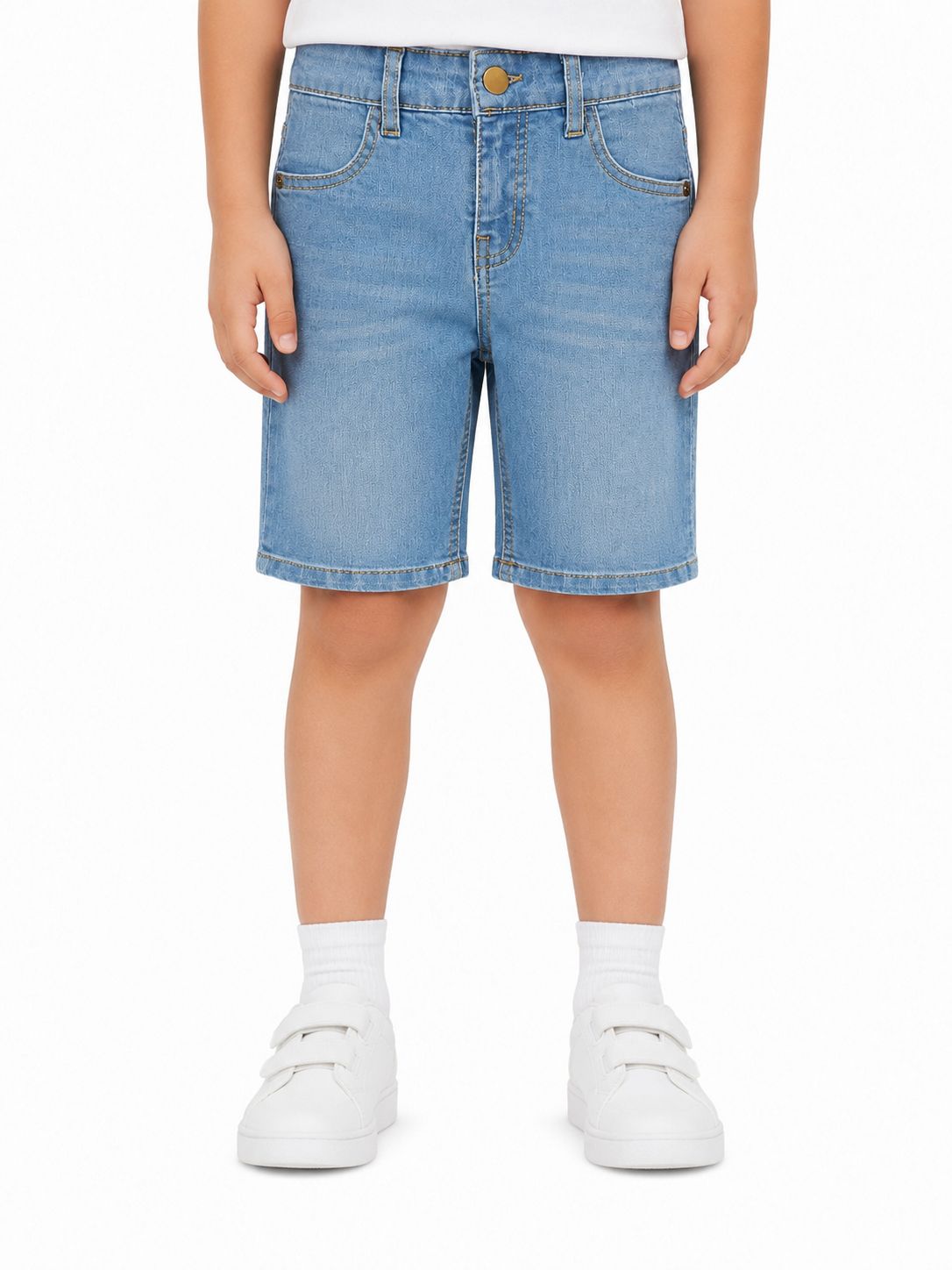 DENIM SHORT (LIGHT BLUE)