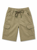 SIX POC CTN SHORTS (BEIGE)
