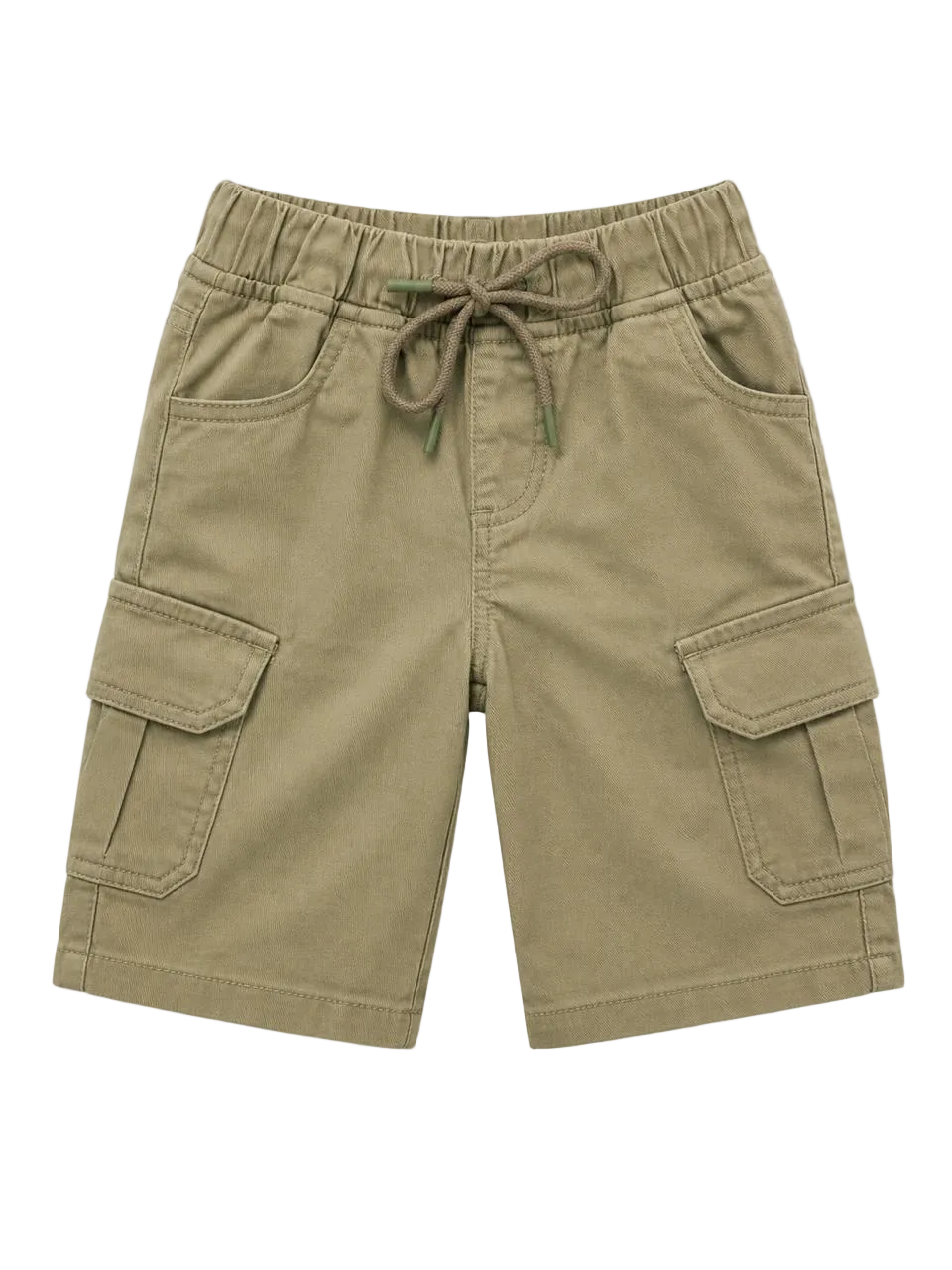 SIX POC COTTON SHORT (BEIGE)