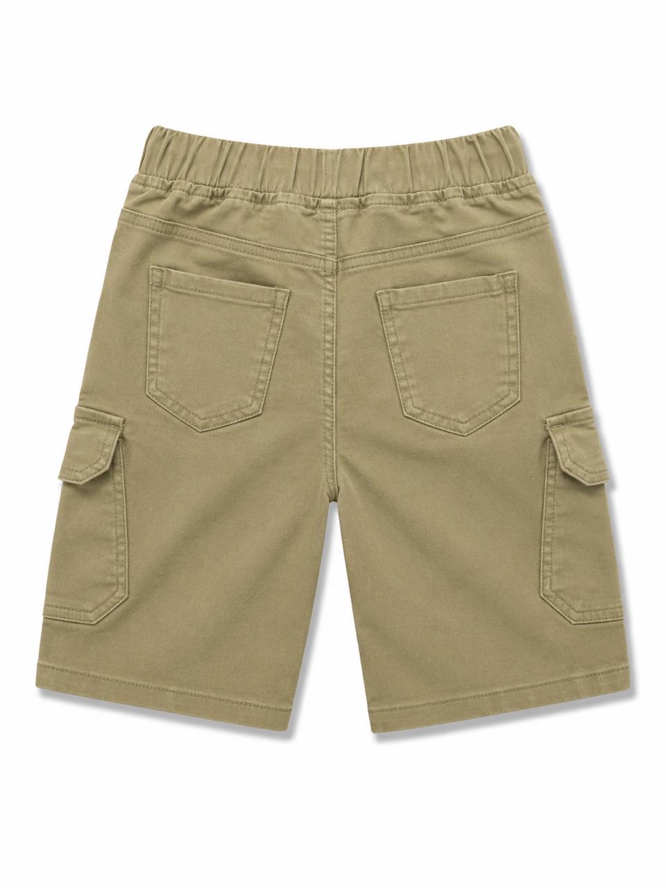 SIX POC CTN SHORTS (BEIGE)