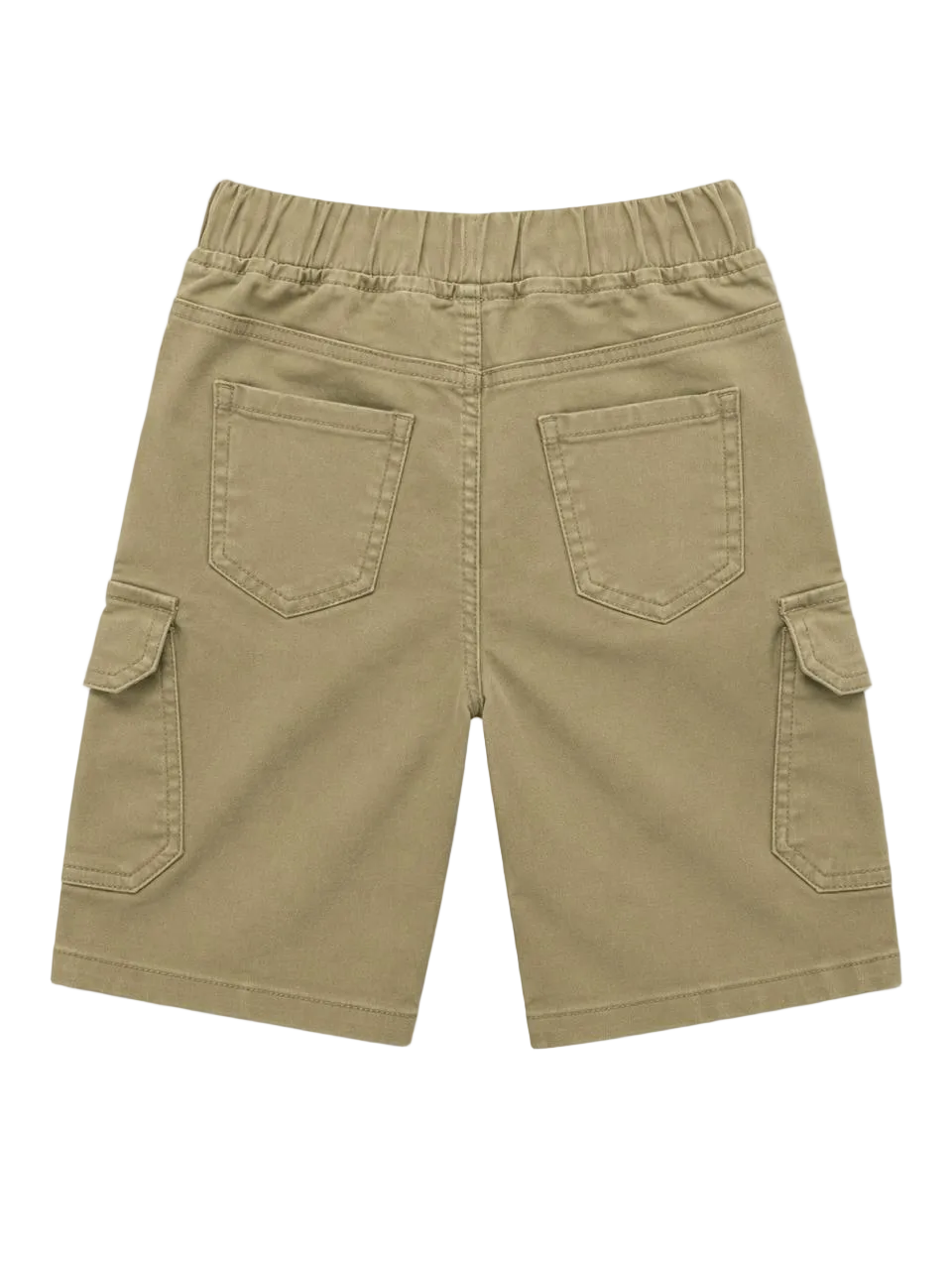 SIX POC COTTON SHORT (BEIGE)