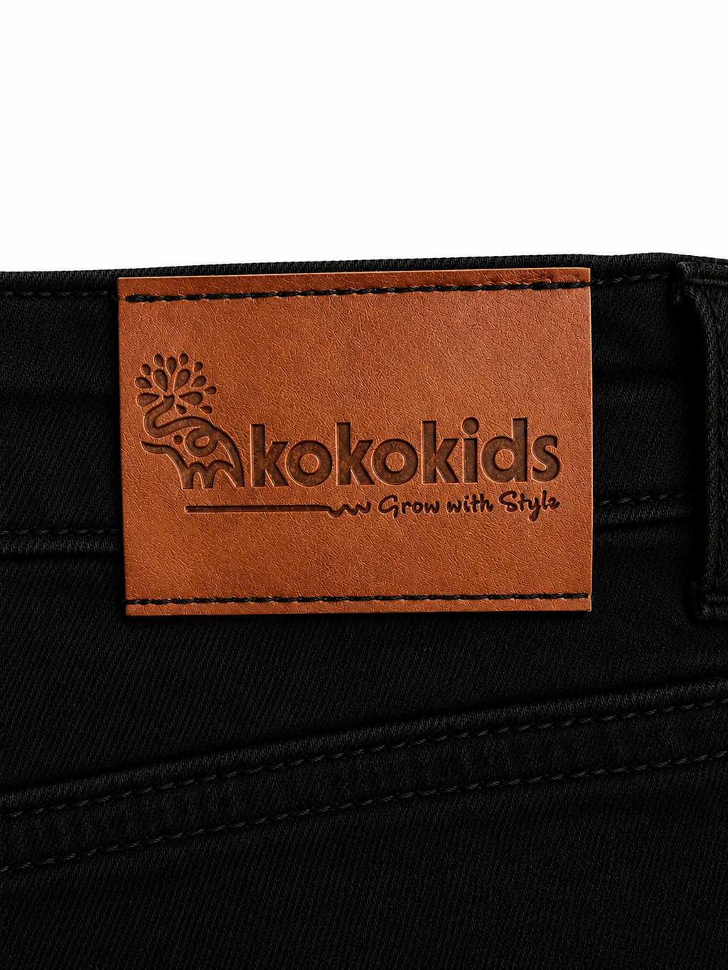 Boys straight fit denim  (black)