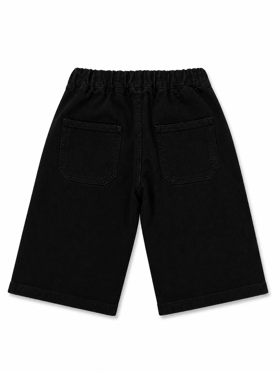 RL D-black Denim Shorts