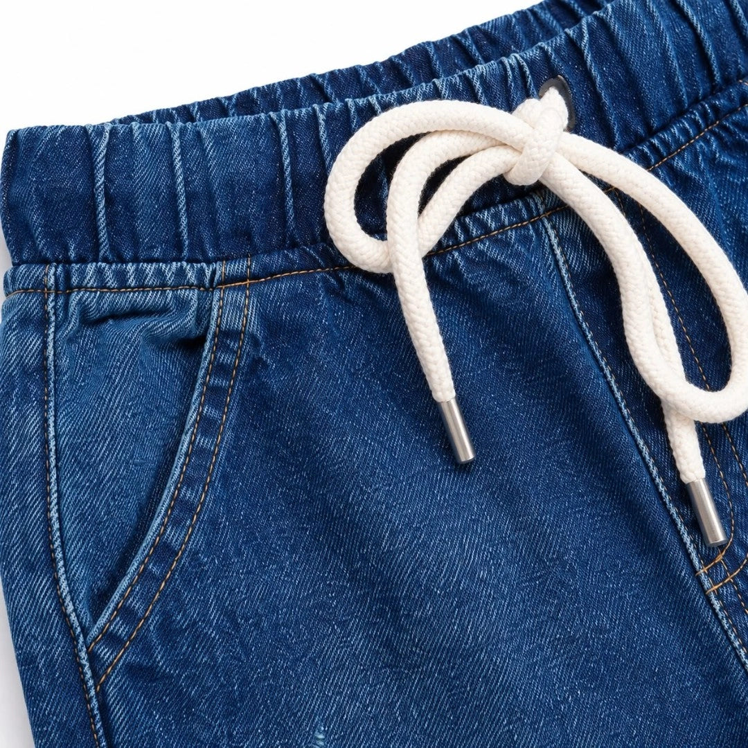 DENIM SHORT (GREEN)