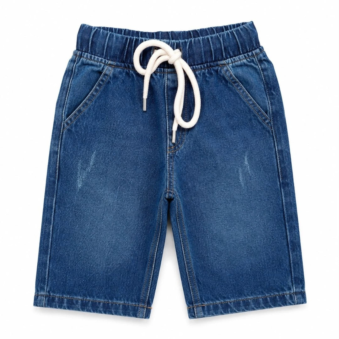 DENIM SHORT (GREEN)