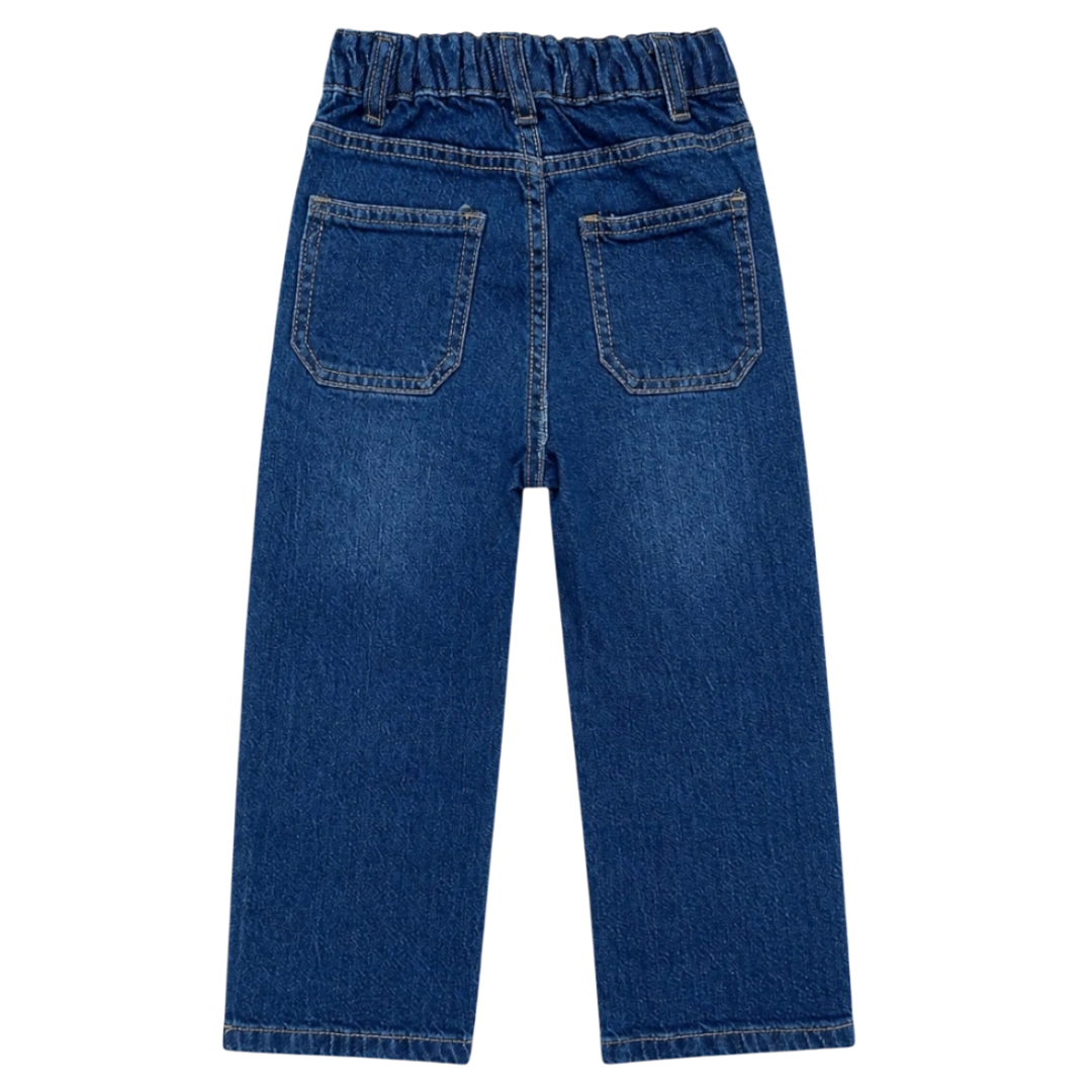 LOOSE FIT DENIM (DARK BLUE)