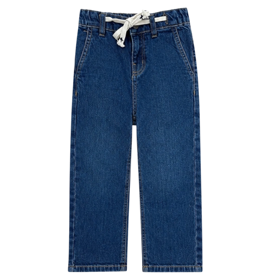 LOOSE FIT DENIM (DARK BLUE)