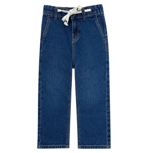 LOOSE FIT DENIM (DARK BLUE)
