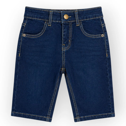 DENIM SHORT (DRK BLU)