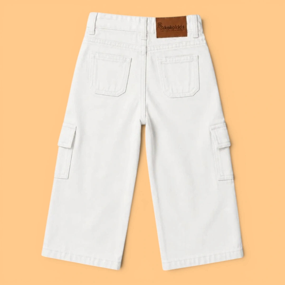 SIX POC BAGGY (WHITE)