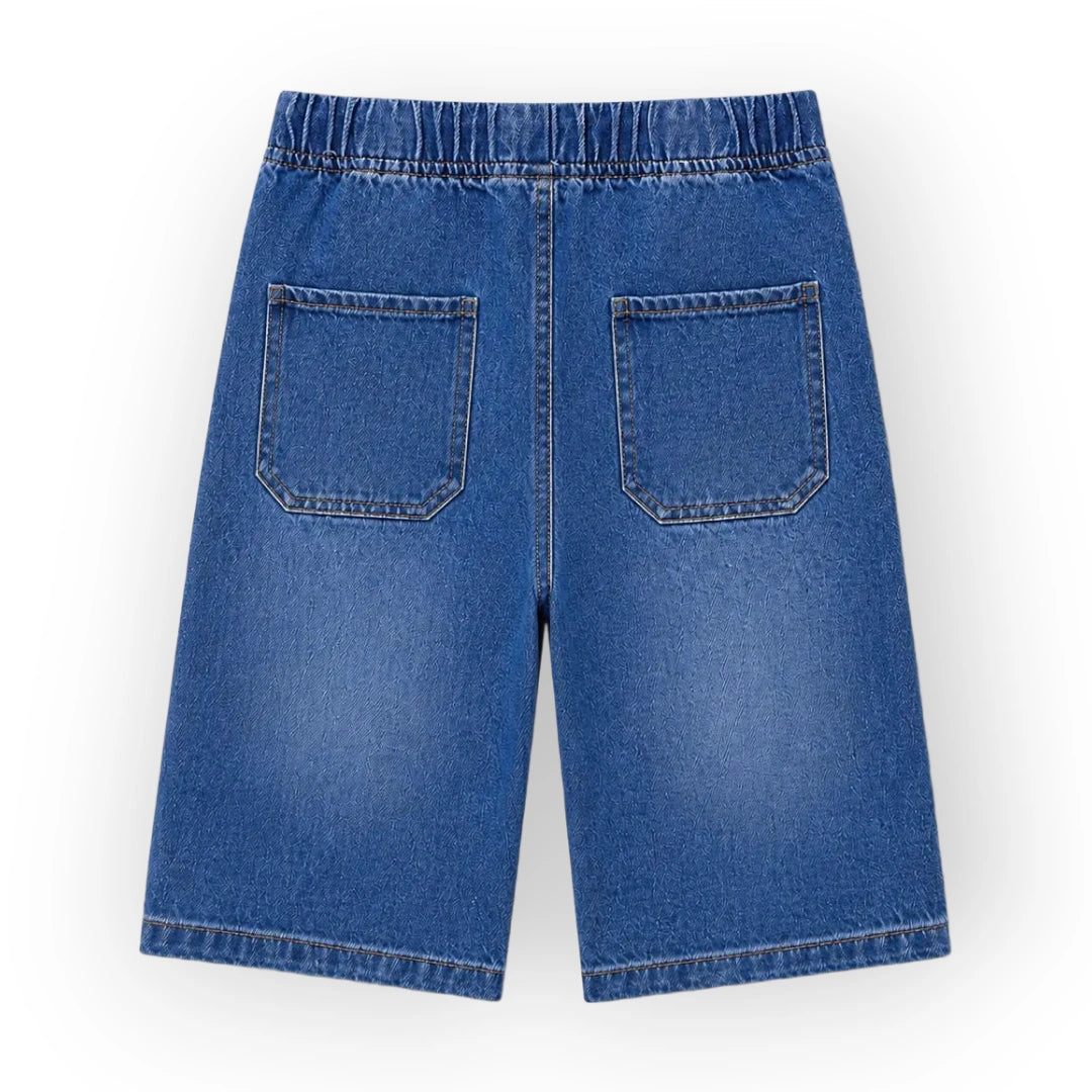 DENIM SHORT (MID BLUE)