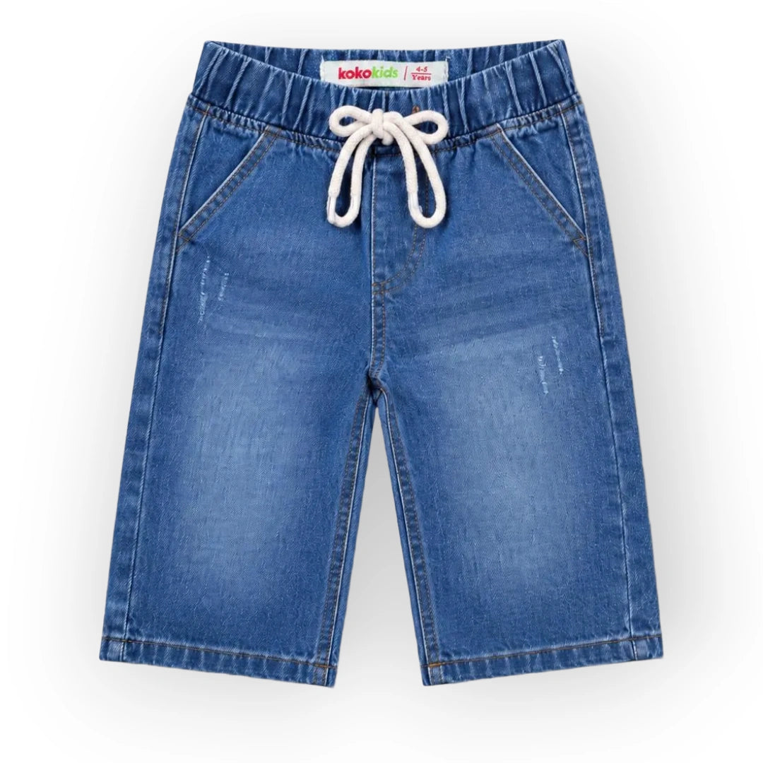 DENIM SHORT (MID BLUE)