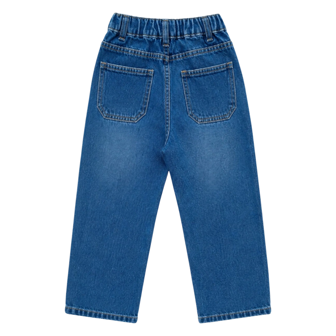 LOOSE FIT DENIM (MID BLUE)