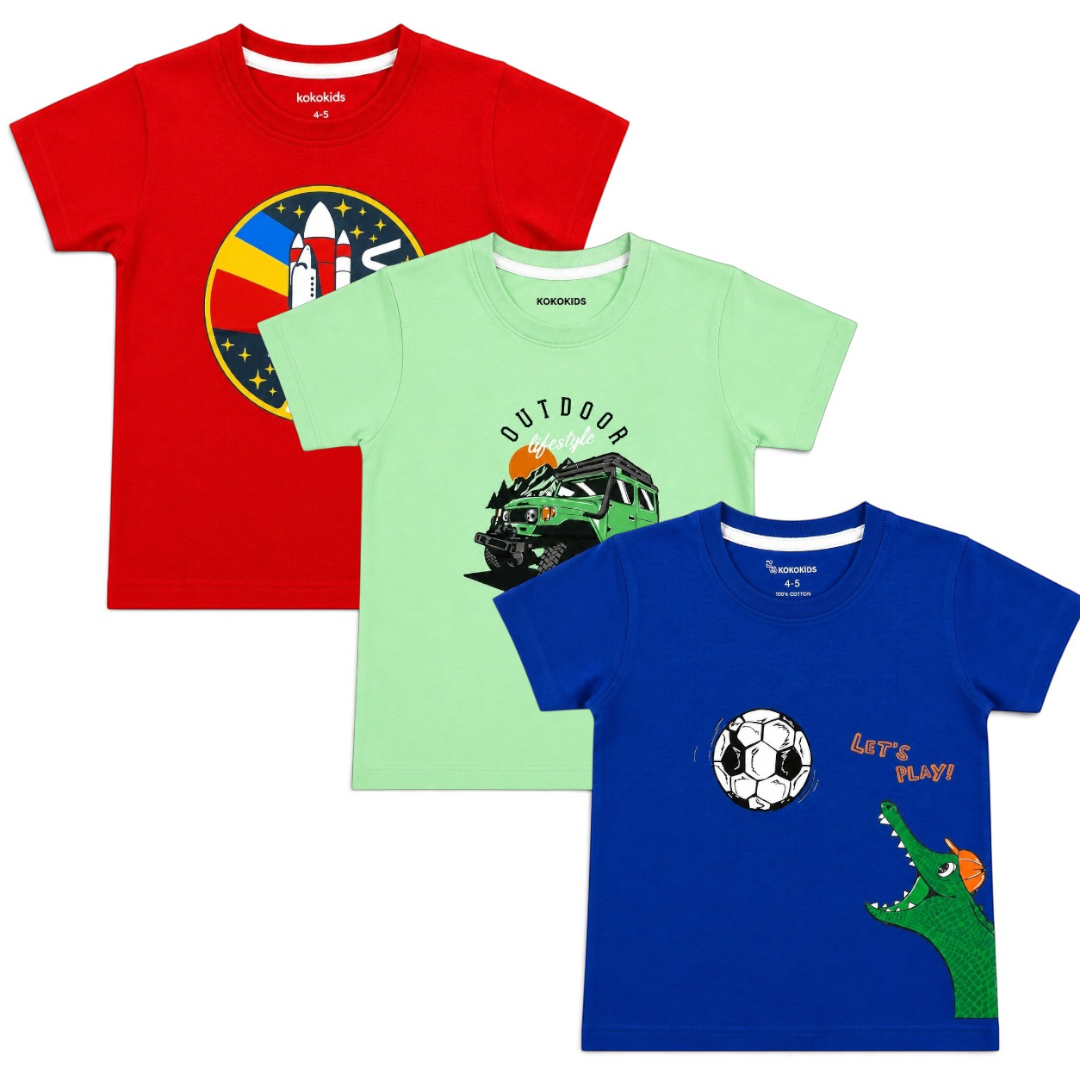 PACK OF 3 T-SHIRTS
