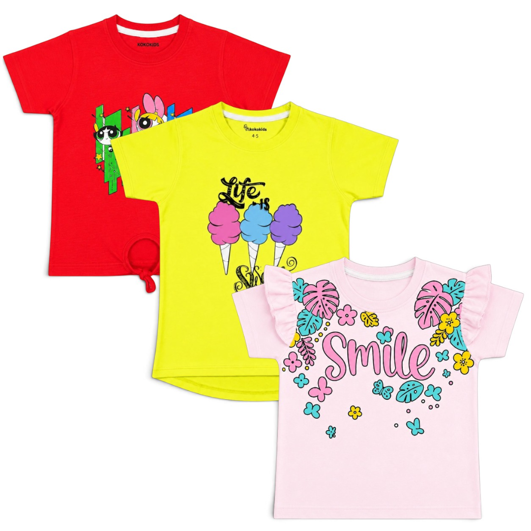PACK OF 3 T-SHIRTS