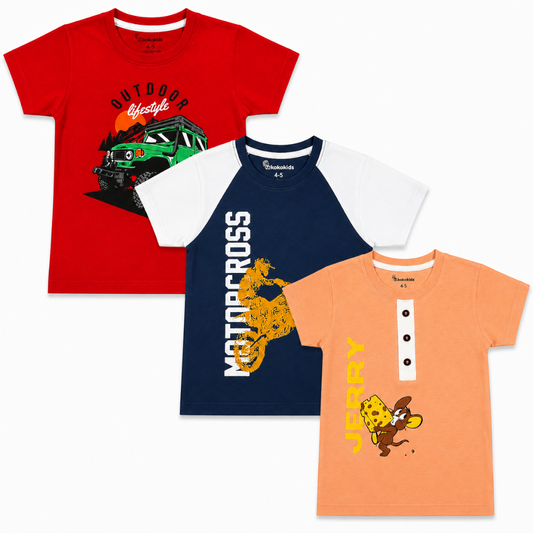 PACK OF 3 T-SHIRTS