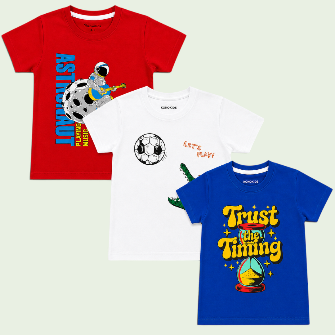 PACK OF 3 T-SHIRTS
