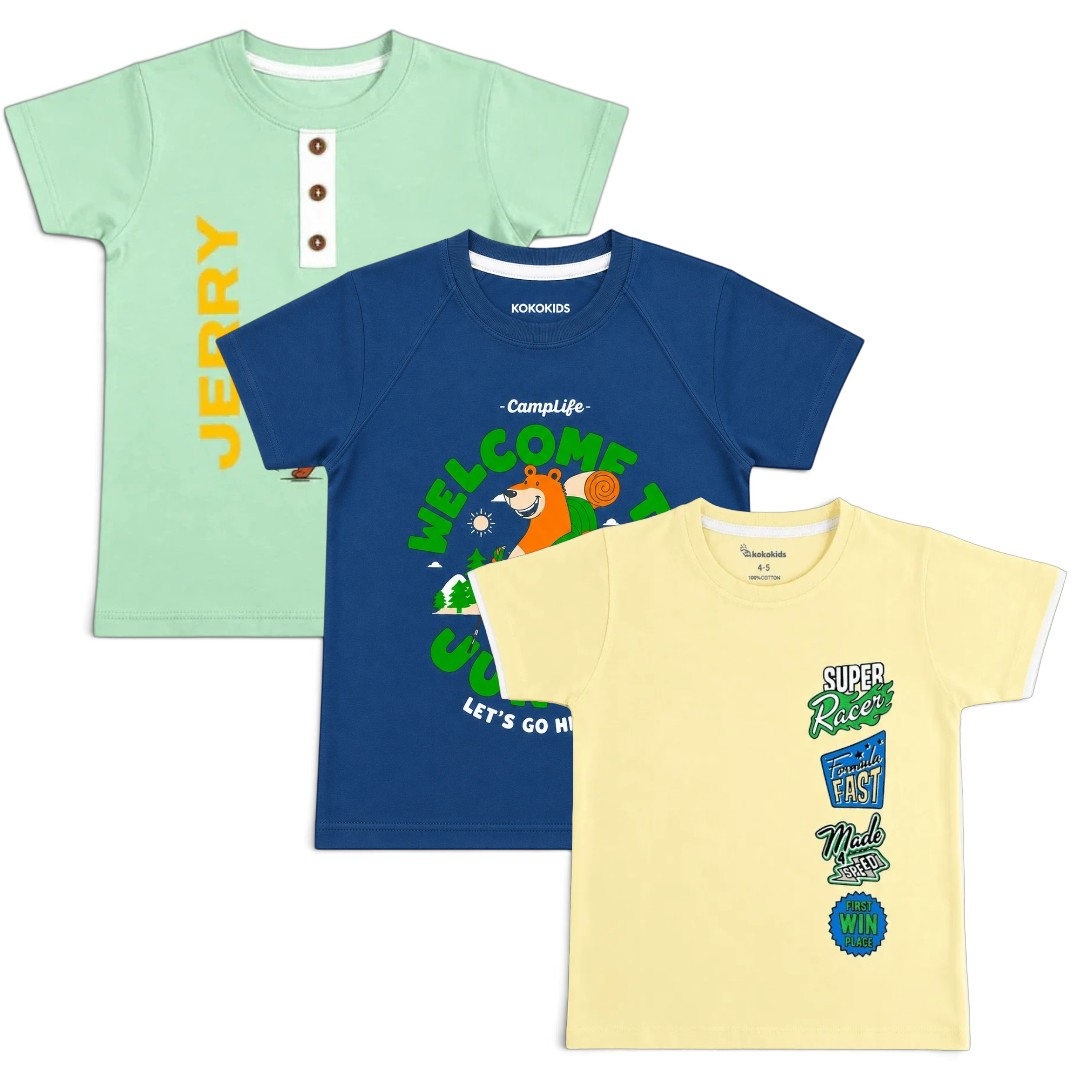 PACK OF 3 T-SHIRTS