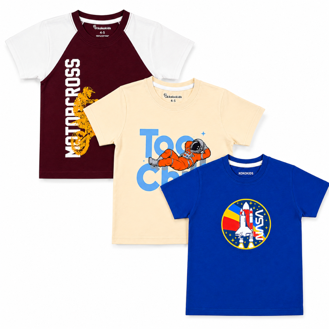 PACK OF 3 T-SHIRTS