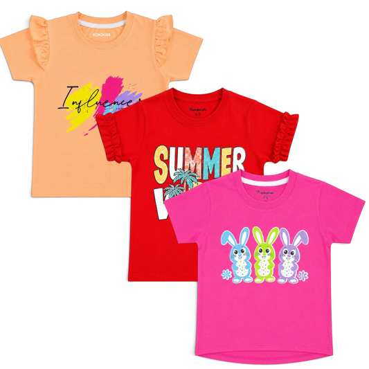 PACK OF 3 T-SHIRTS