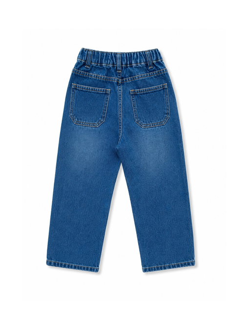 BOYS LOSE FIT DENIMS (mid-blu)